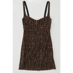 UO Anya Mesh Mini Dress